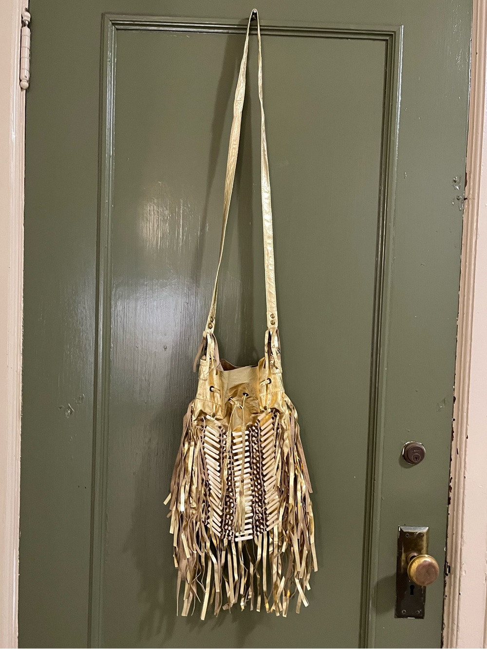 Dreamweaver Bag in Gold